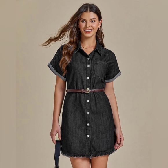 NWT luvamia Denim Dress - Picture 4 of 9